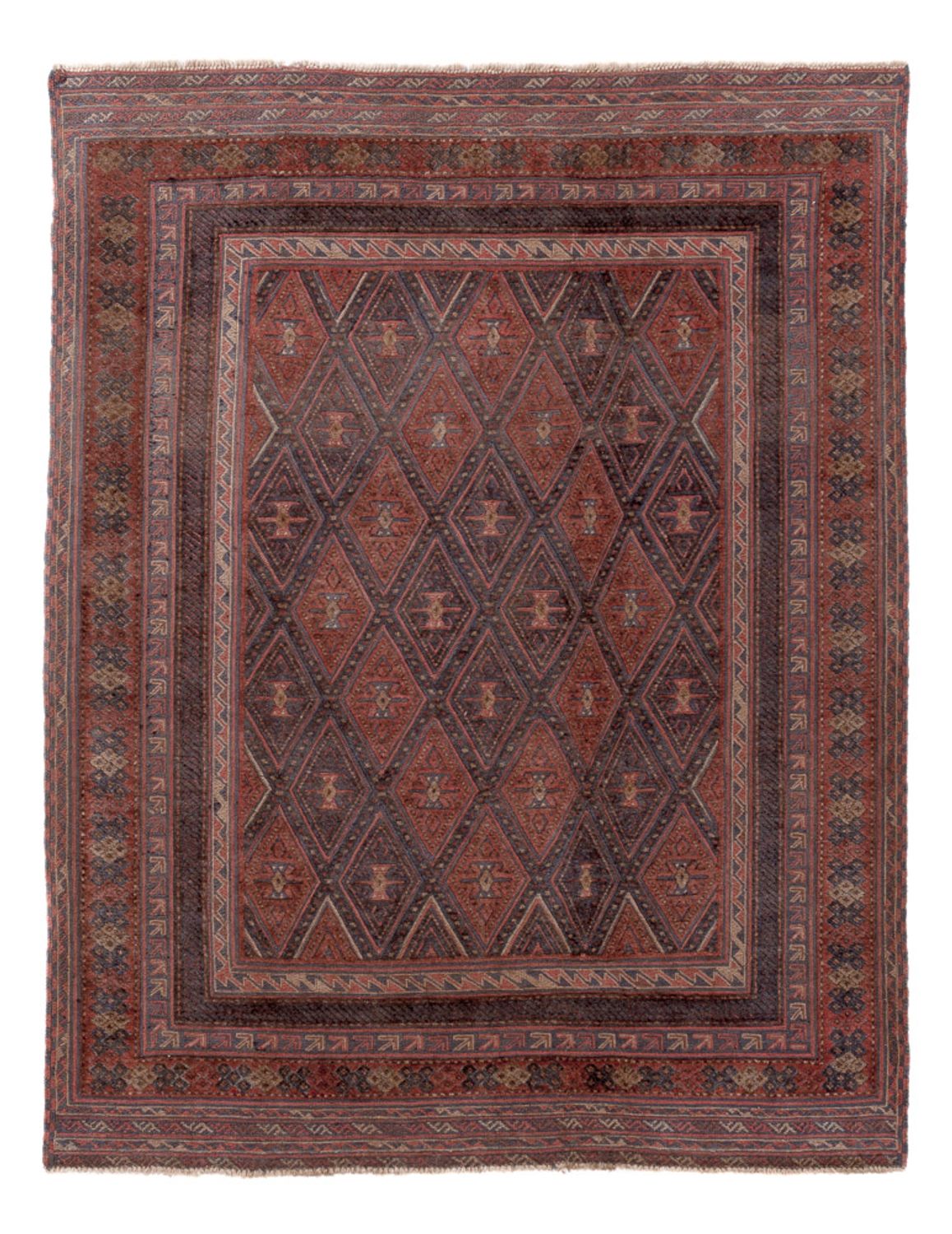Kelim Rug - Oriental - 198 x 152 cm - multicolored