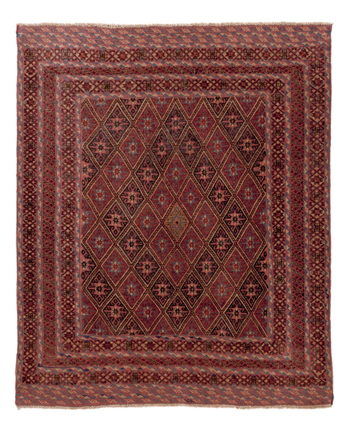 Kelim Rug - Oriental - 193 x 156 cm - multicolored