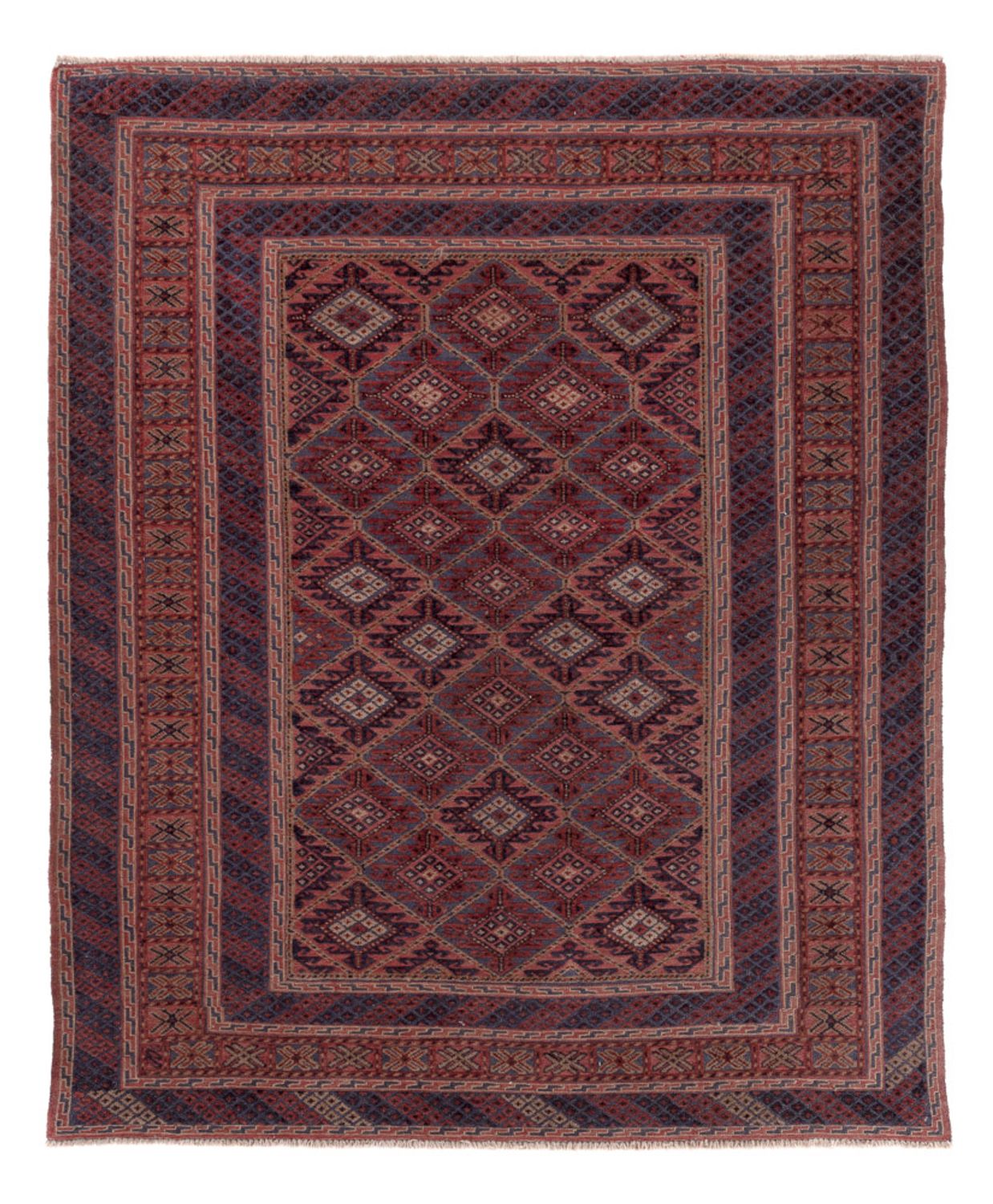 Kelim Rug - Oriental - 187 x 150 cm - multicolored