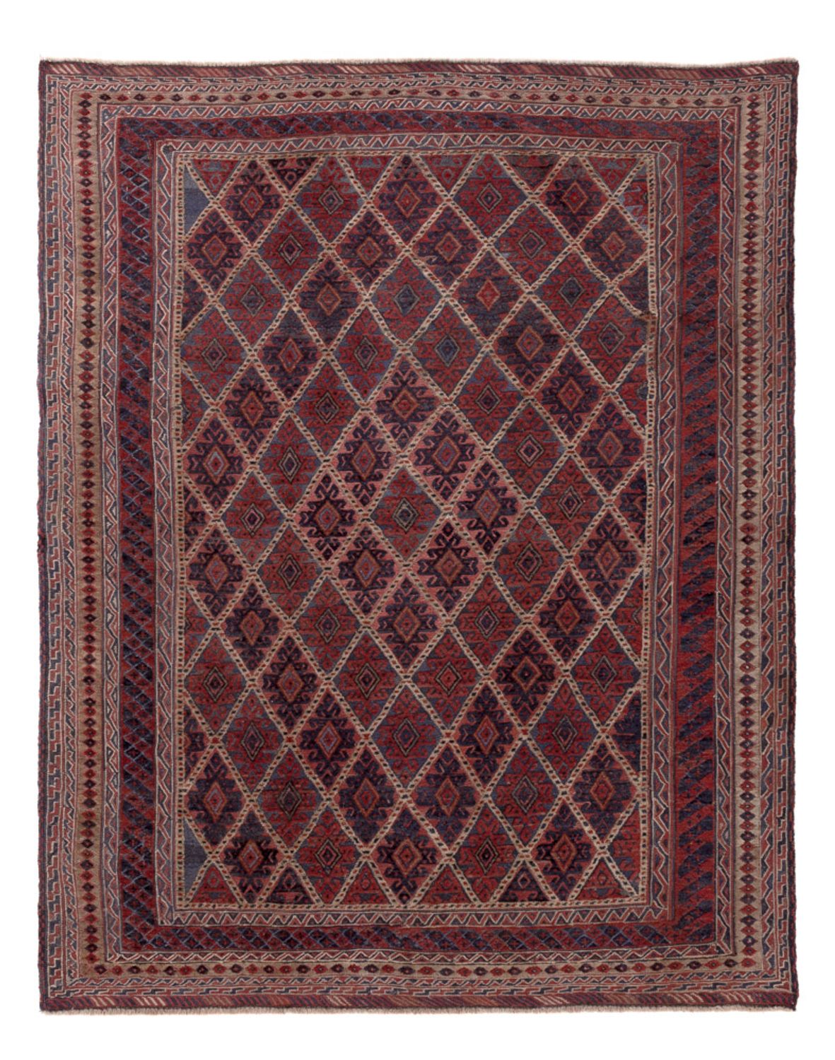 Kelim Rug - Oriental - 194 x 150 cm - multicolored