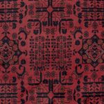 Afghan Rug - Kunduz - 197 x 154 cm - red