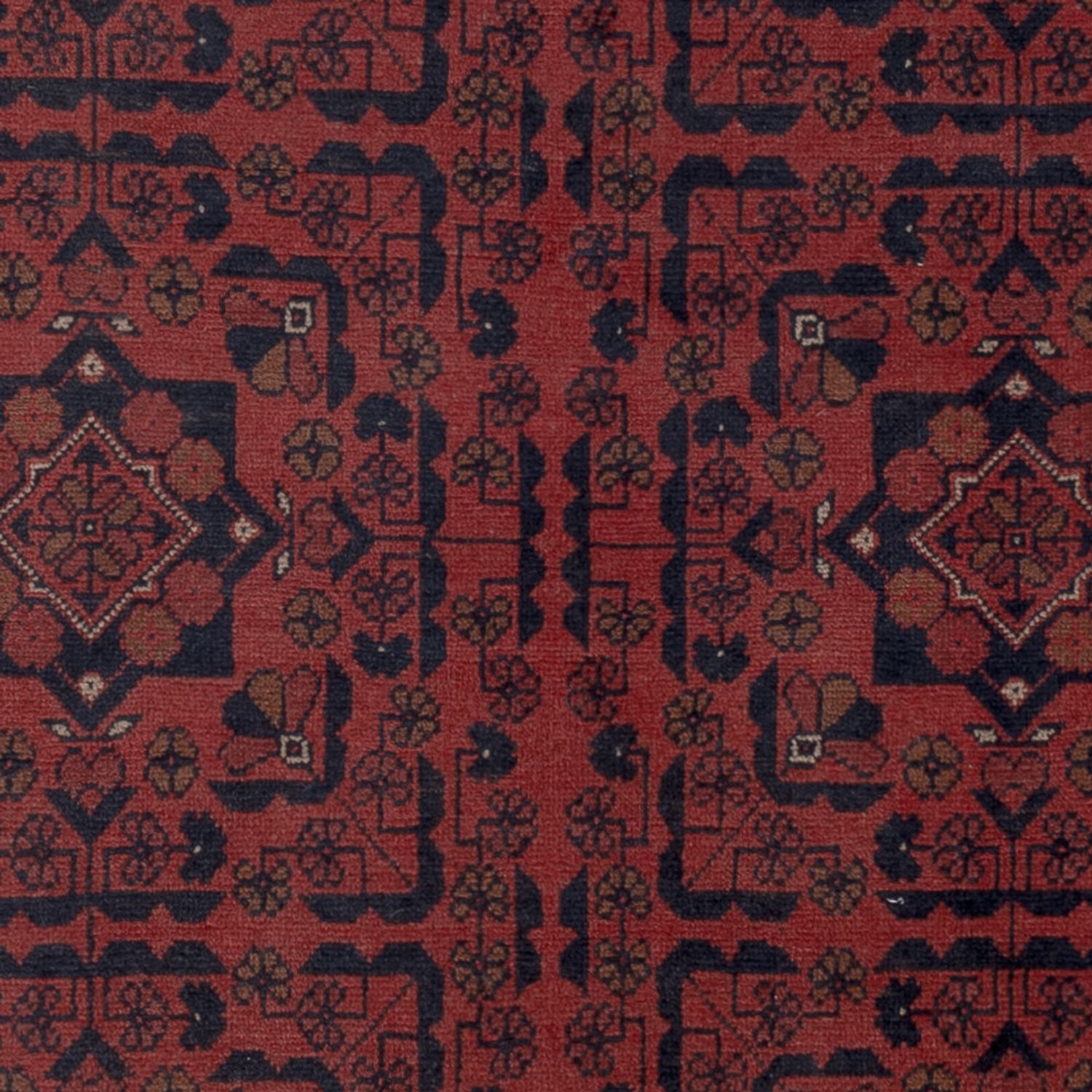 Afghan Rug - Kunduz - 198 x 148 cm - red