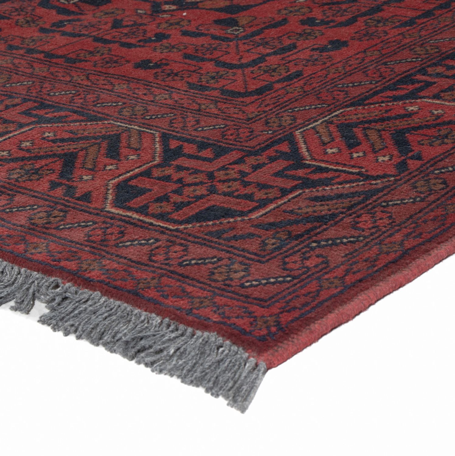 Afghan Rug - Kunduz - 198 x 148 cm - red