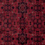 Afghan Rug - Royal - 193 x 149 cm - red