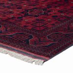 Afghan Rug - Royal - 193 x 149 cm - red