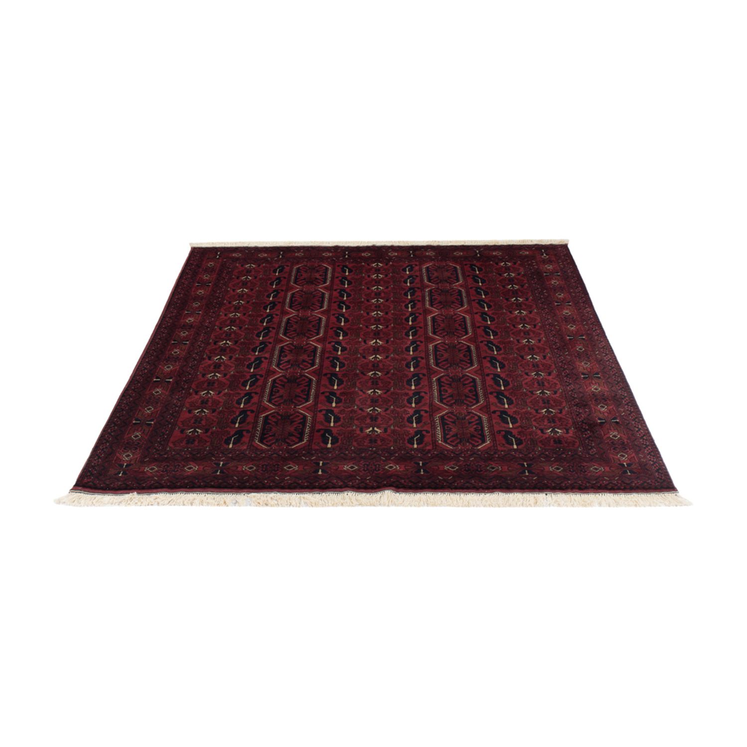 Afghan Rug - Royal - 196 x 149 cm - red