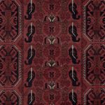 Afghan Rug - Royal - 196 x 149 cm - red