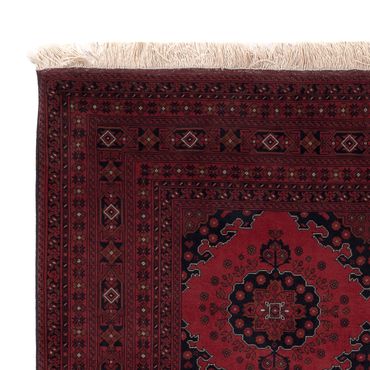Afghan Rug - Royal - 196 x 154 cm - red