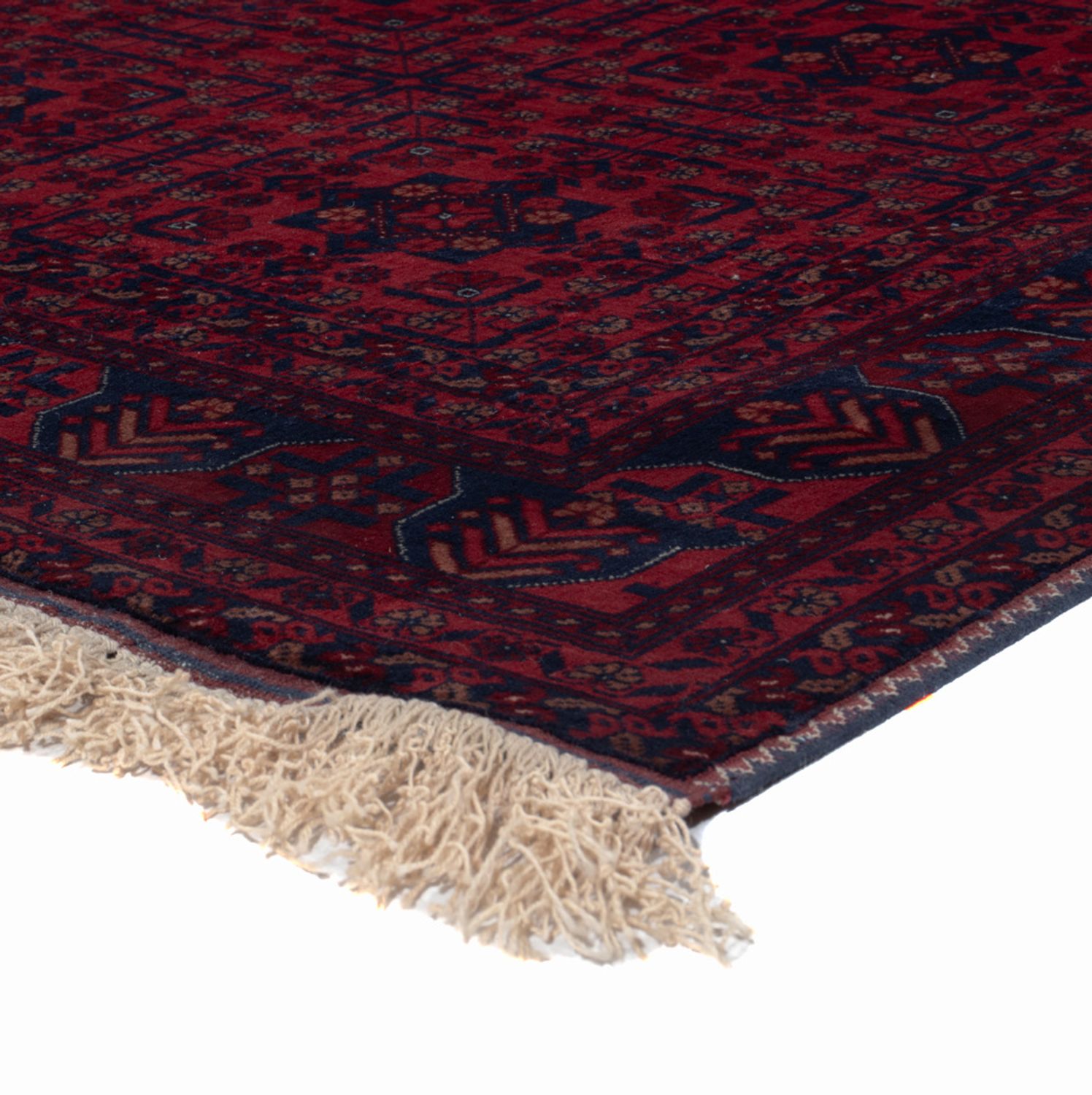 Afghan Rug - Royal - 187 x 146 cm - red