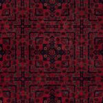 Afghan Rug - Royal - 187 x 146 cm - red
