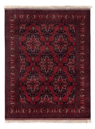 Afghan Rug - Royal - 196 x 146 cm - red