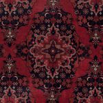 Afghan Rug - Royal - 196 x 146 cm - red
