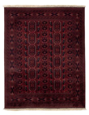 Afghan Rug - Royal - 187 x 147 cm - red