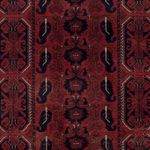 Afghan Rug - Royal - 187 x 147 cm - red