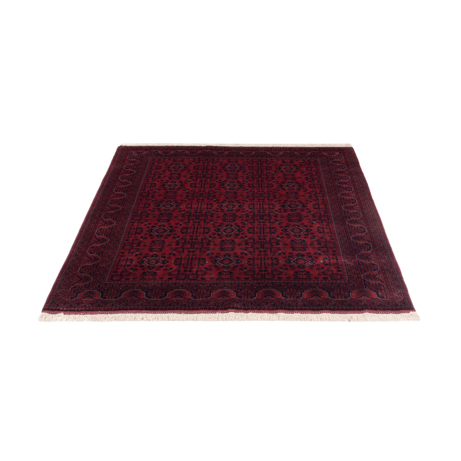 Afghan Rug - Royal - 196 x 149 cm - red