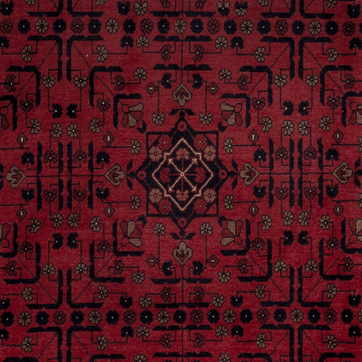 Afghan Rug - Royal - 191 x 148 cm - red
