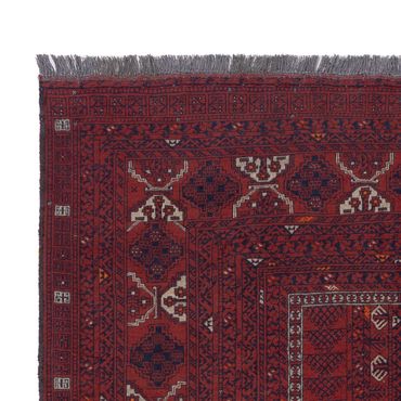Afghan Rug - 252 x 154 cm - red