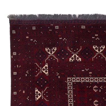 Afghan Rug - 258 x 159 cm - red