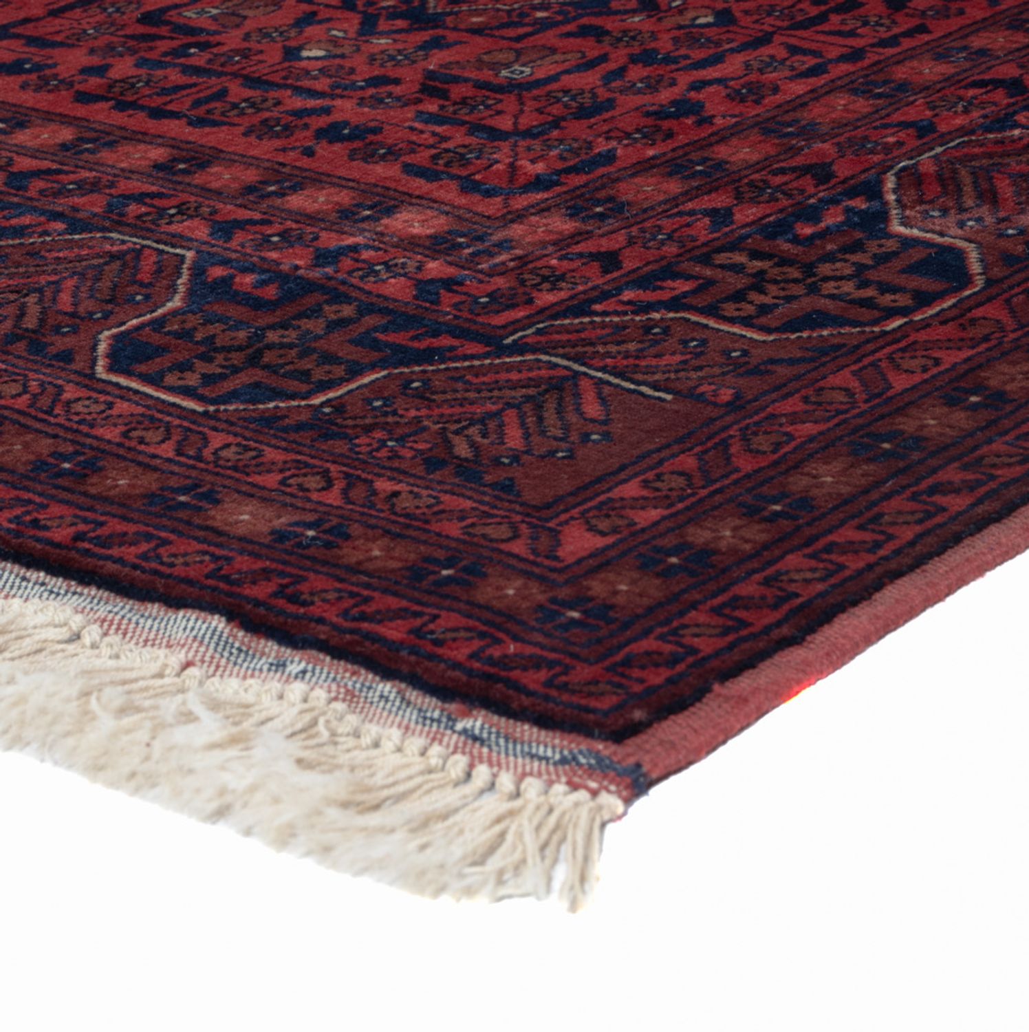 Afghan Rug - Royal - 193 x 147 cm - red