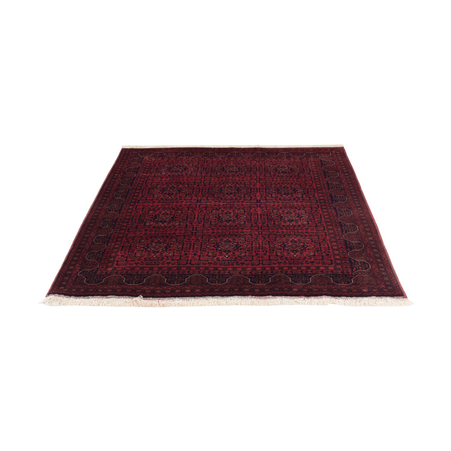 Afghan Rug - Royal - 193 x 147 cm - red
