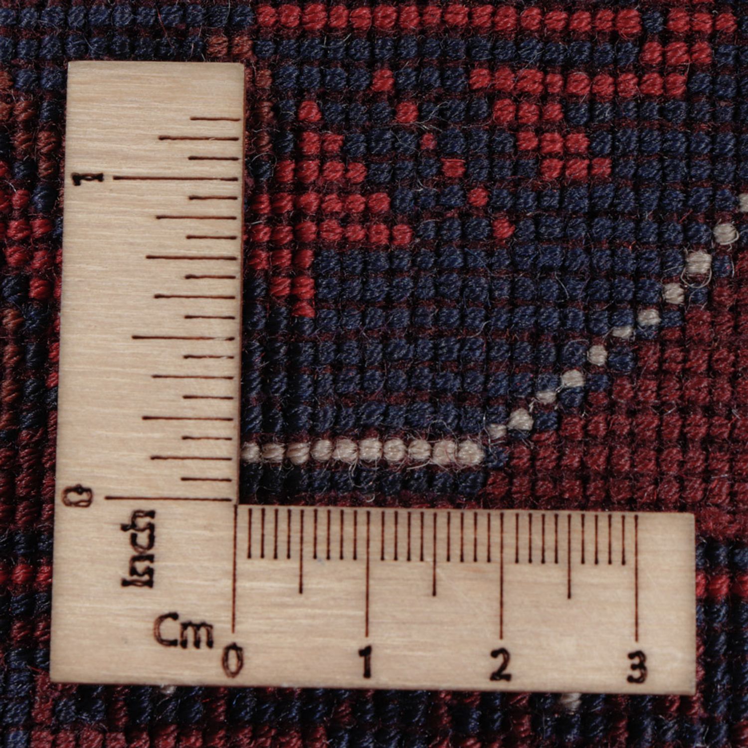 Afghan Rug - Royal - 198 x 151 cm - red