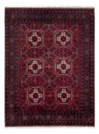 Afghan Rug - Royal - 198 x 151 cm - red