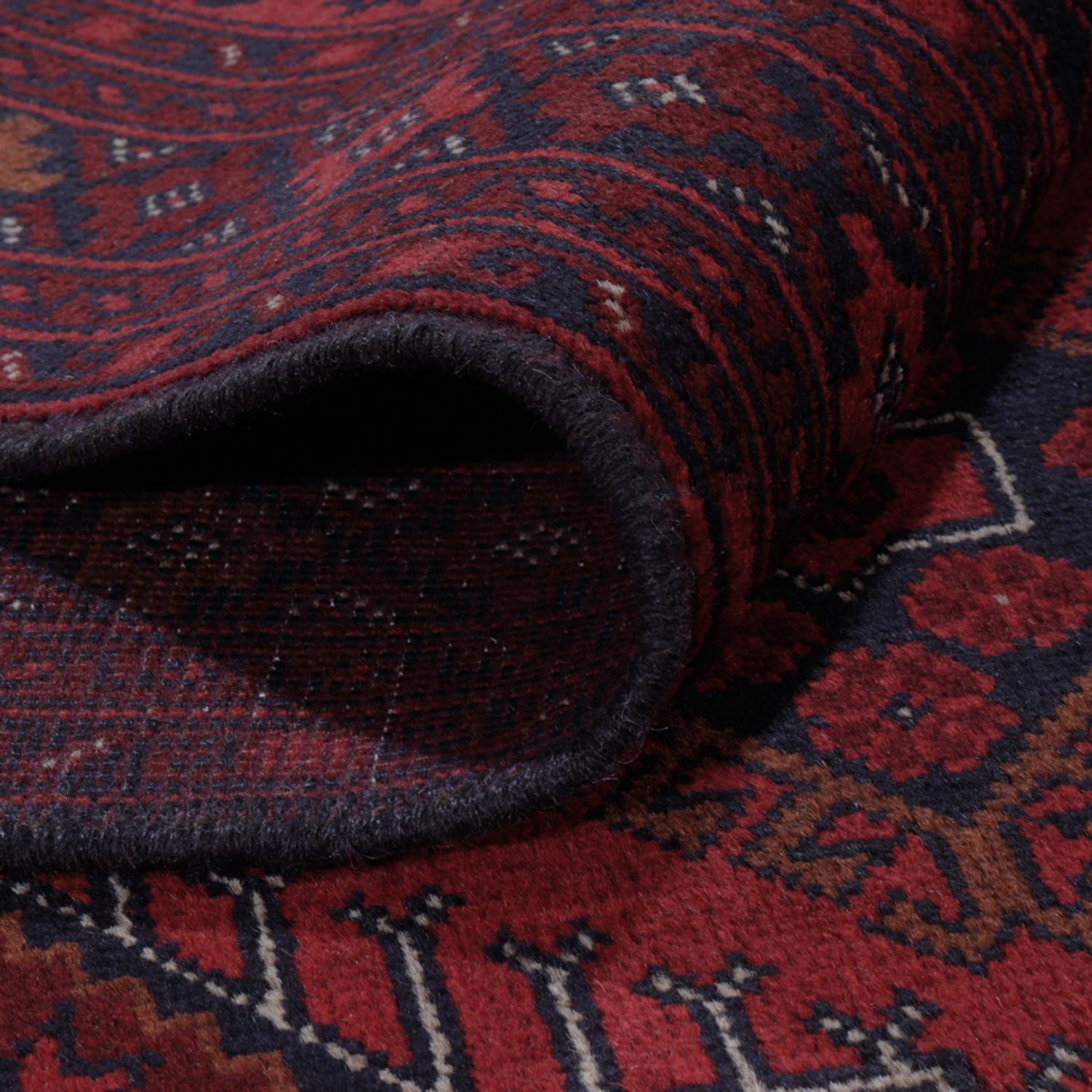 Afghan Rug - Kunduz - 297 x 205 cm - red