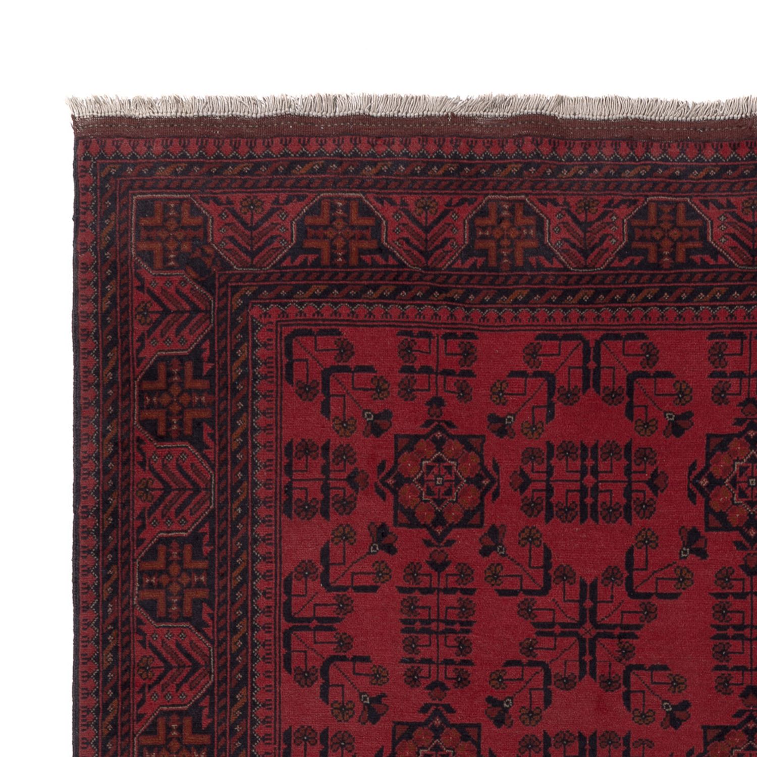 Afghan Rug - Kunduz - 284 x 200 cm - red