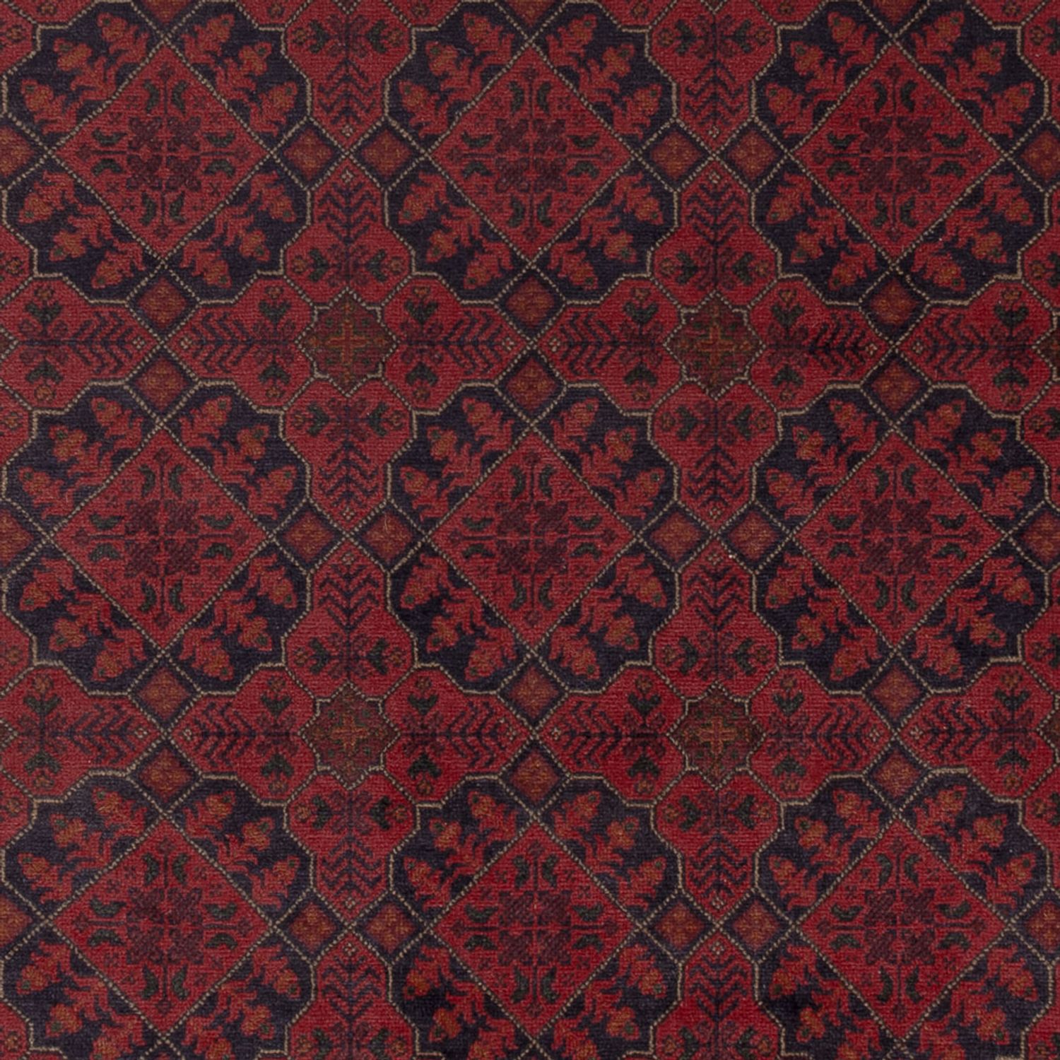 Afghan Rug - Kunduz - 296 x 200 cm - red