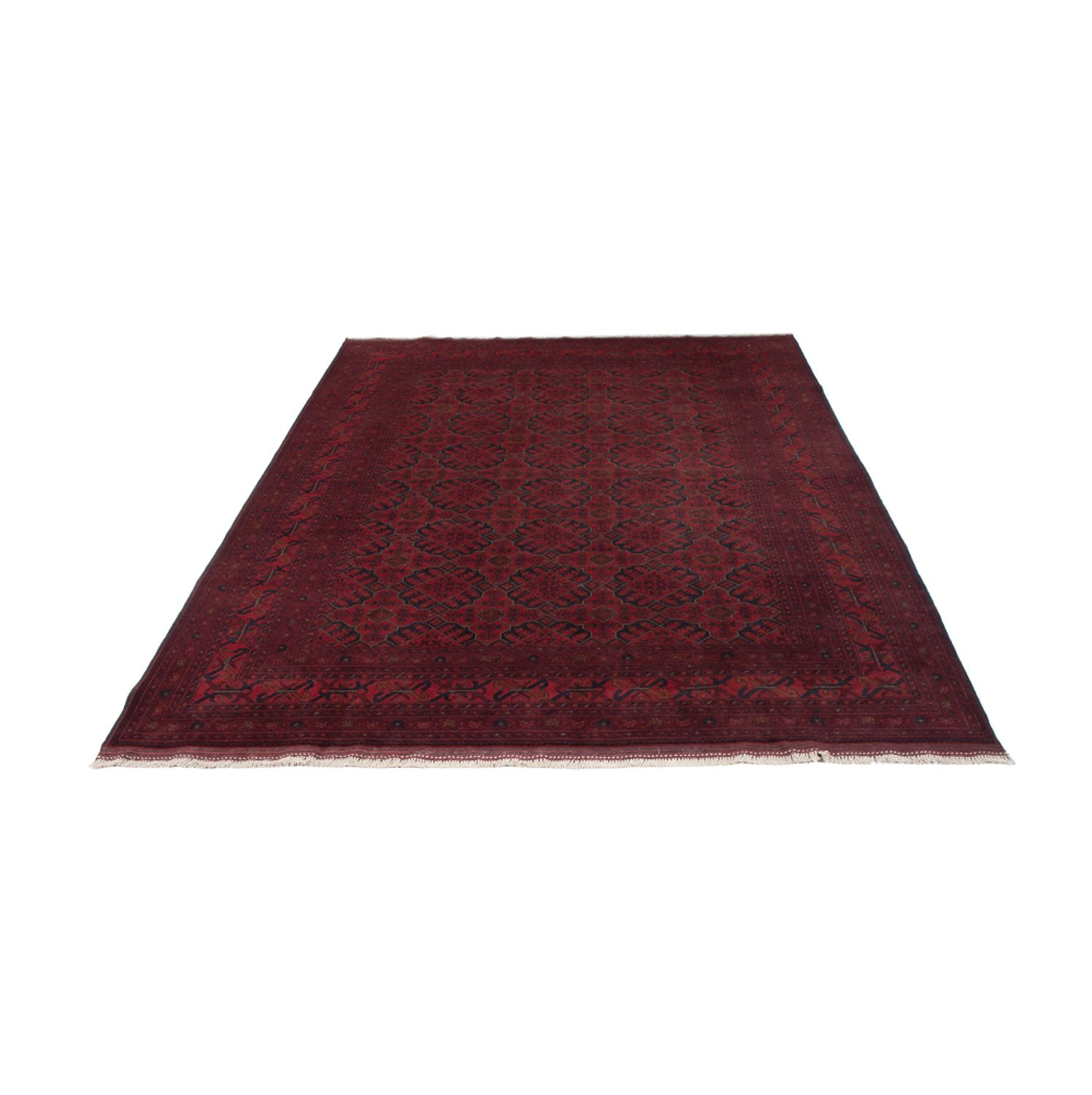 Afghan Rug - Kunduz - 296 x 200 cm - red