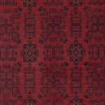 Afghan Rug - Kunduz - 294 x 195 cm - red