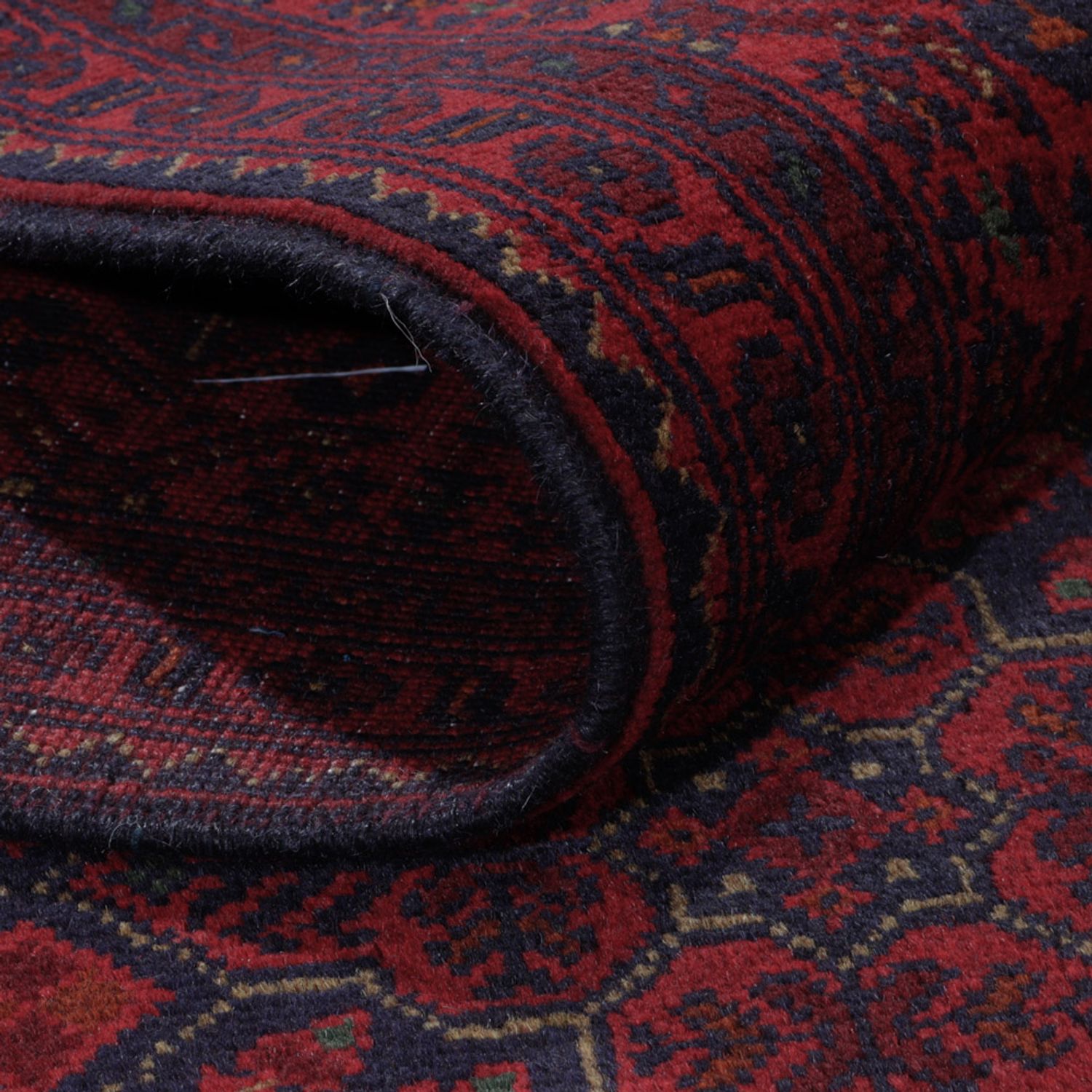 Afghan Rug - Kunduz - 296 x 204 cm - red
