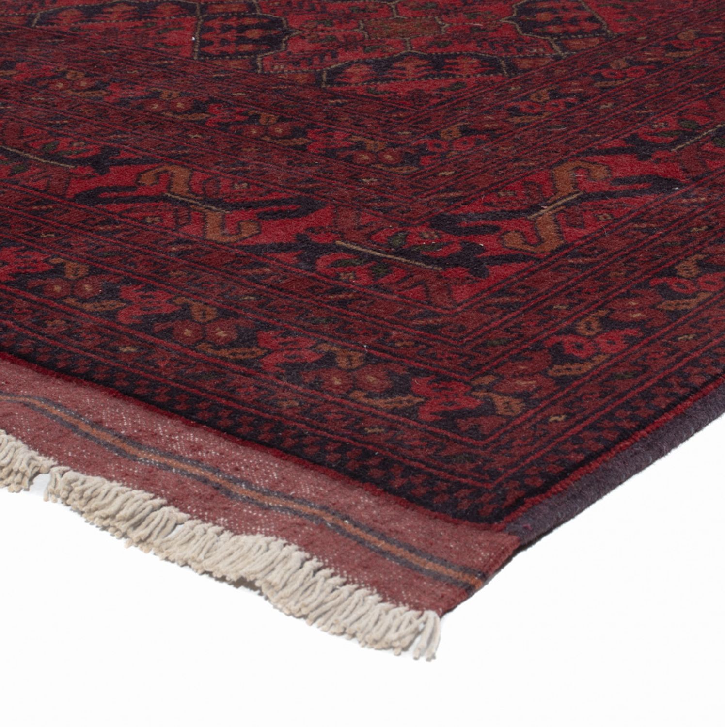 Afghan Rug - Kunduz - 295 x 202 cm - red