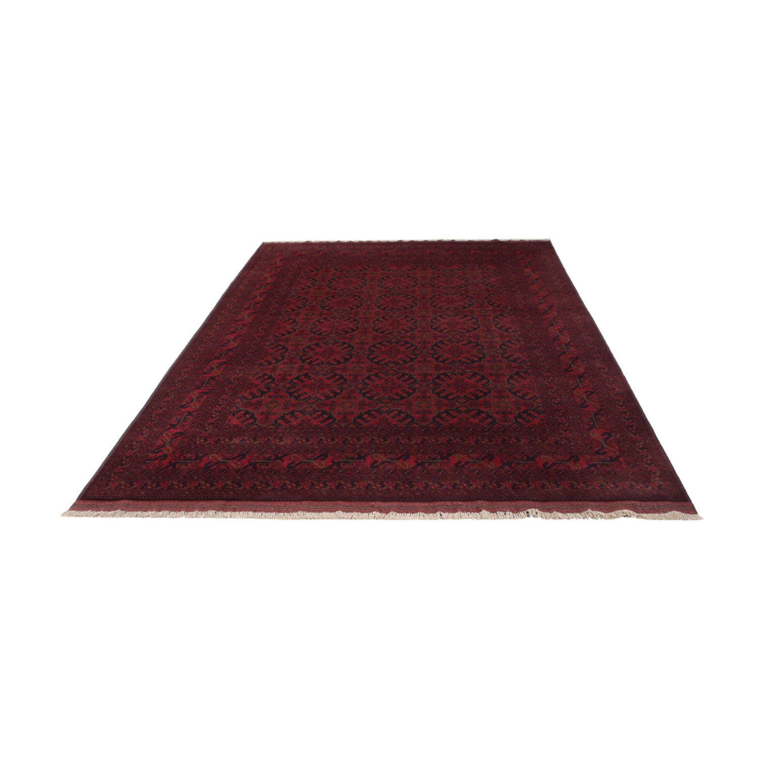 Afghan Rug - Kunduz - 295 x 202 cm - red