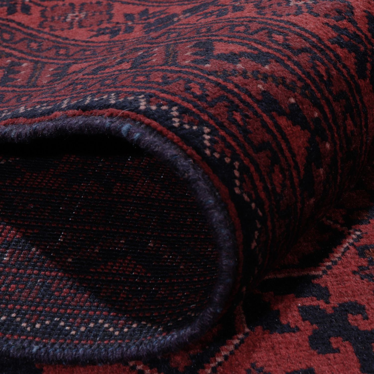 Afghan Rug - Kunduz - 301 x 202 cm - red