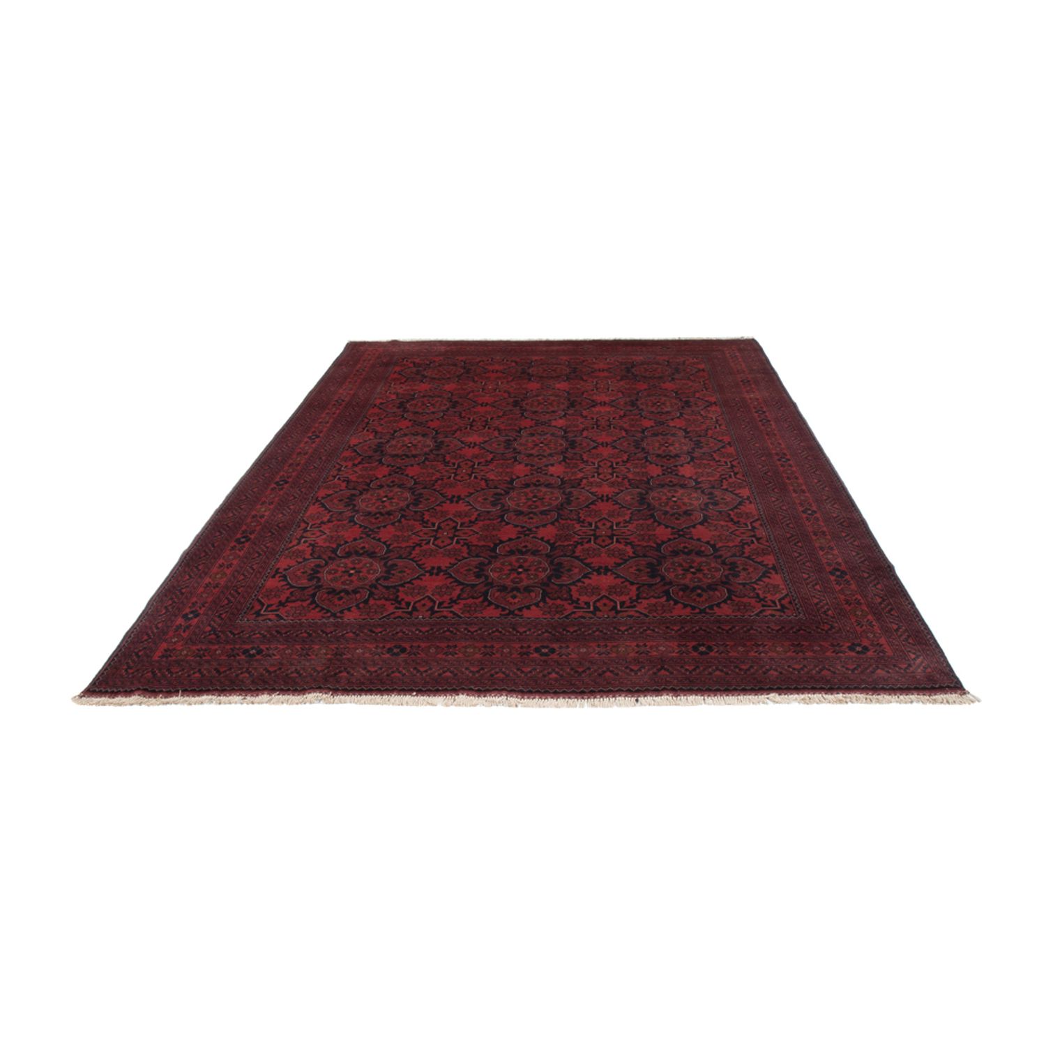 Afghan Rug - Kunduz - 301 x 202 cm - red