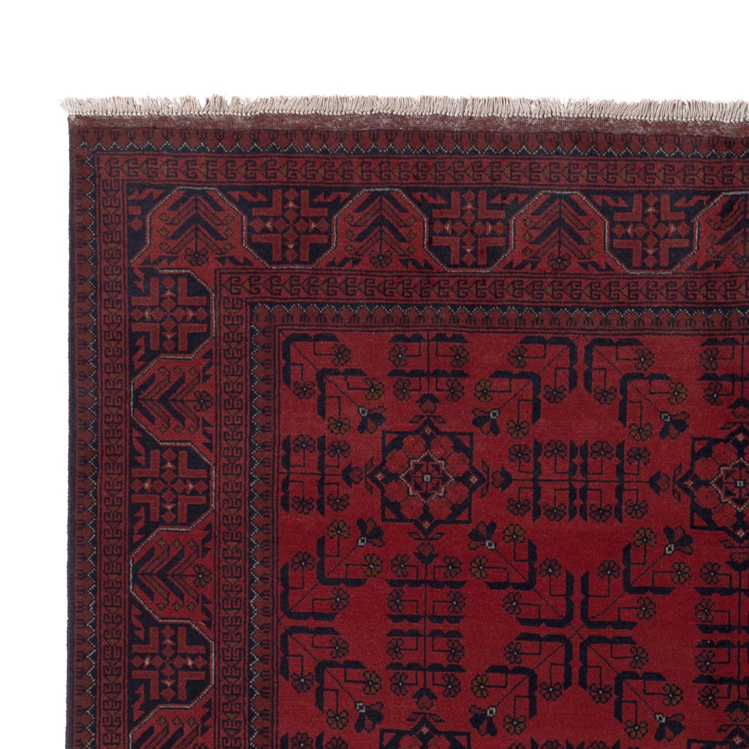Afghan Rug - Kunduz - 292 x 202 cm - red