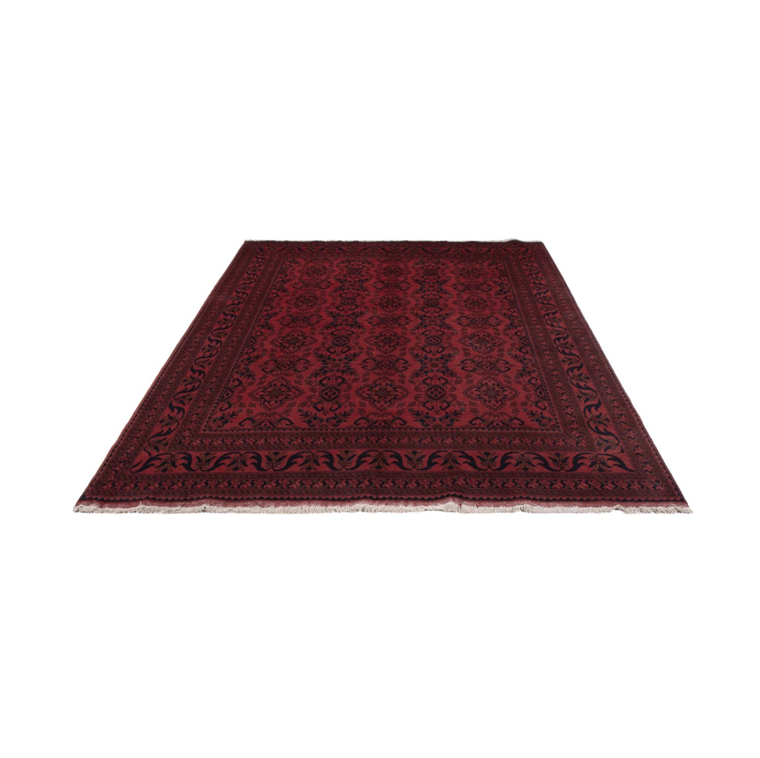 Afghan Rug - Kunduz - 303 x 205 cm - red