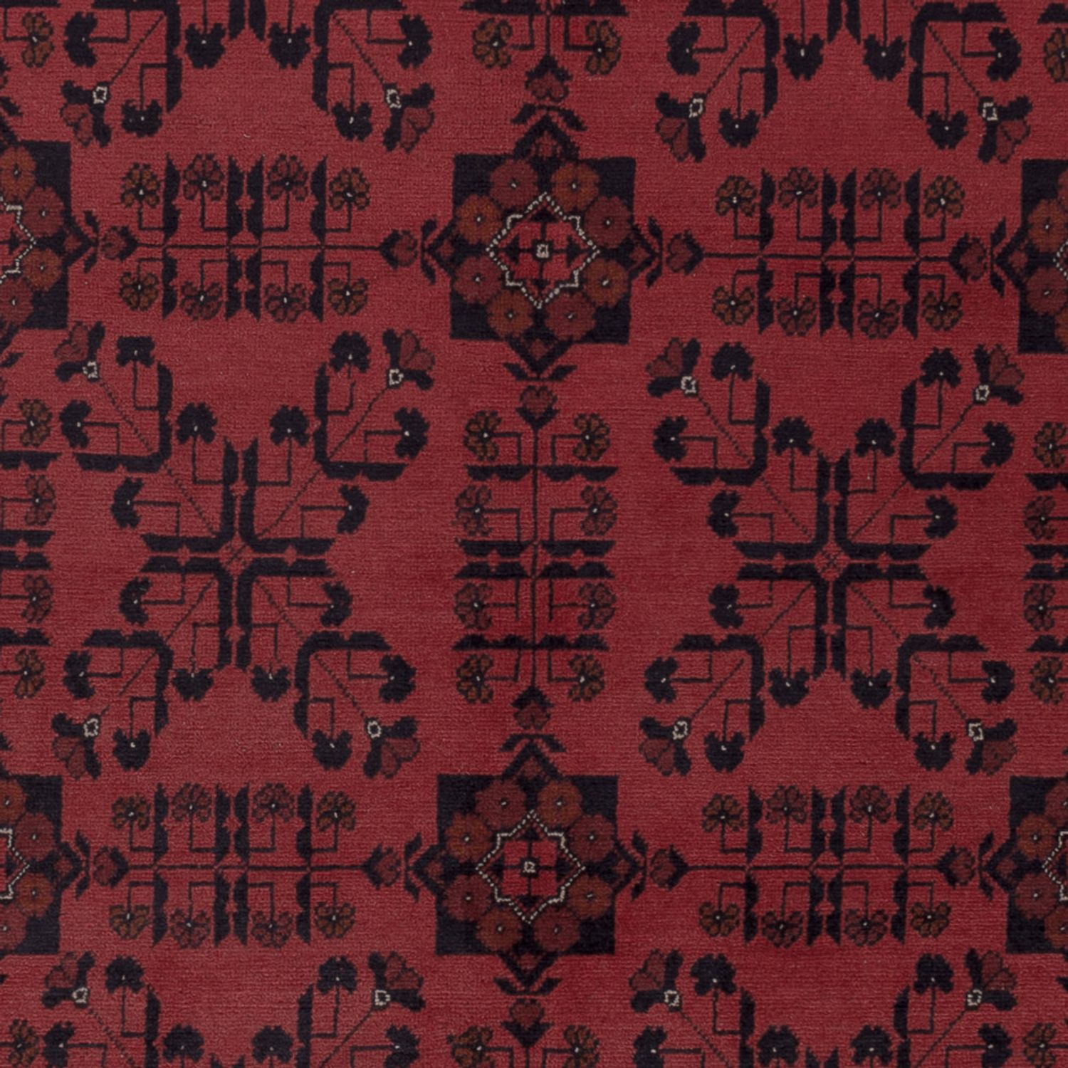 Afghan Rug - Kunduz - 292 x 205 cm - red