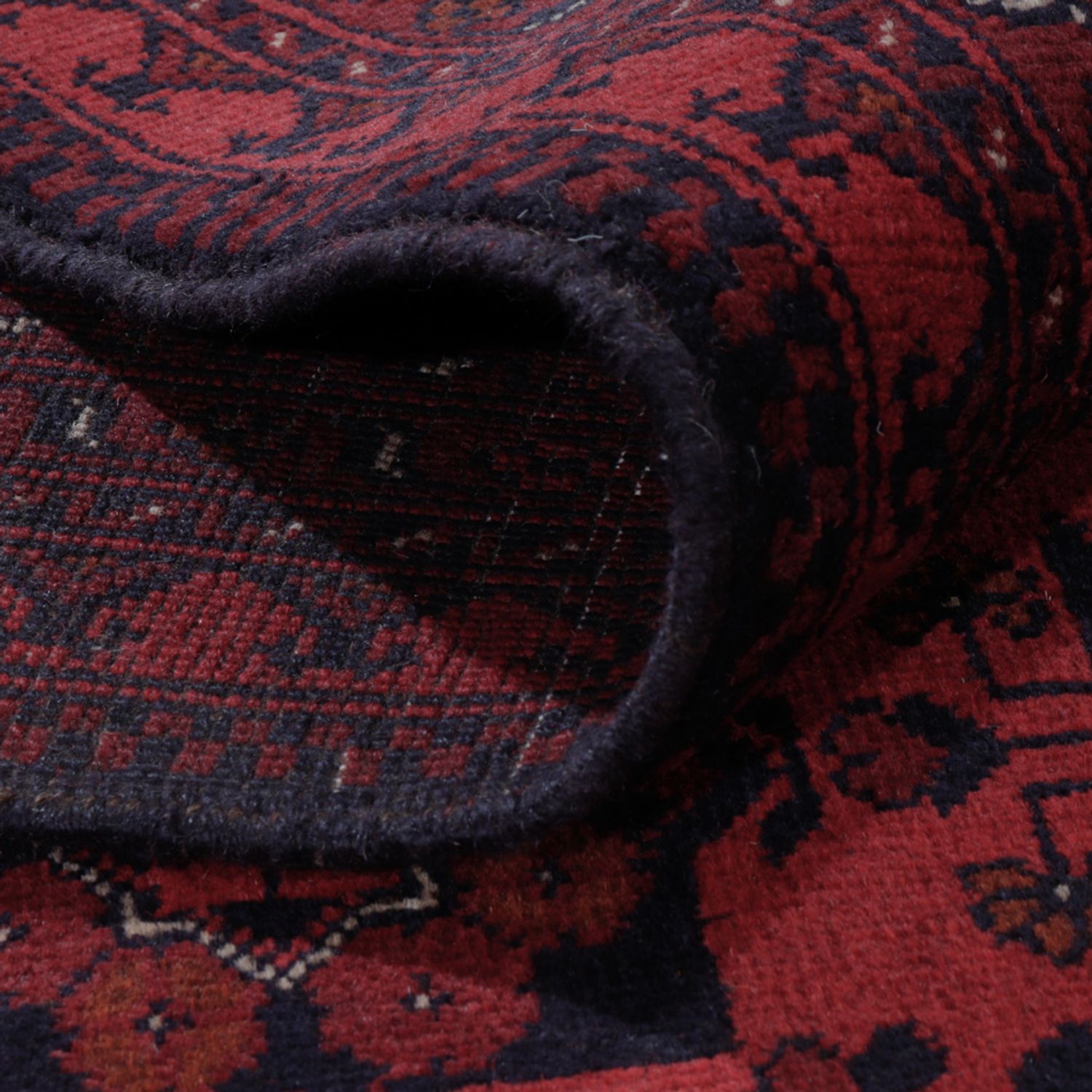 Afghan Rug - Kunduz - 292 x 205 cm - red