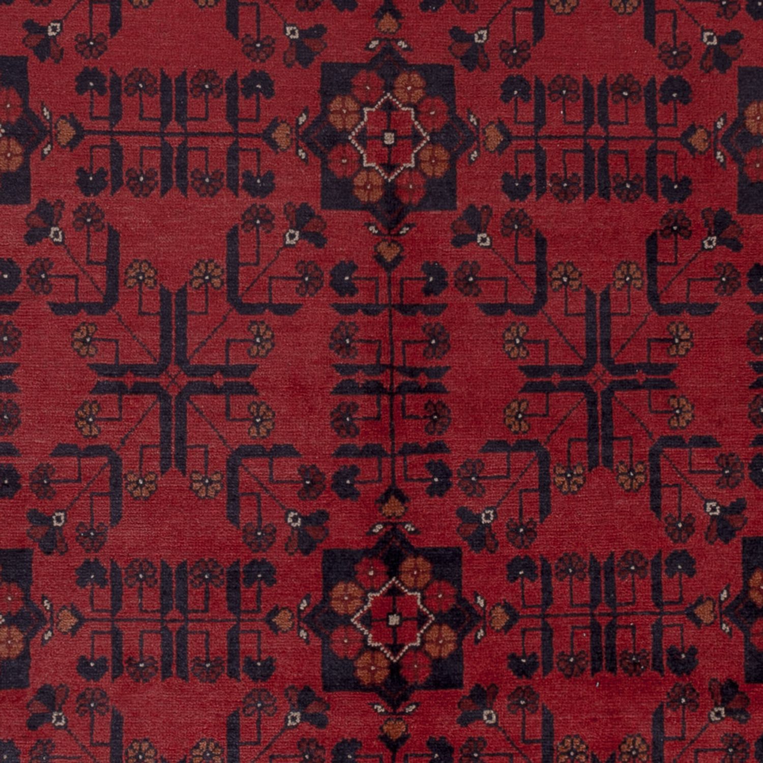 Afghan Rug - Kunduz - 296 x 205 cm - red