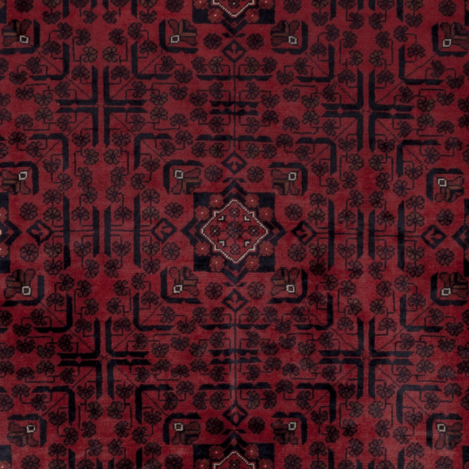 Afghan Rug - Kunduz - 276 x 199 cm - red