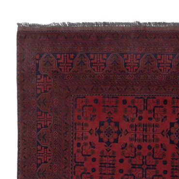 Afghan Rug - Kunduz - 298 x 199 cm - red