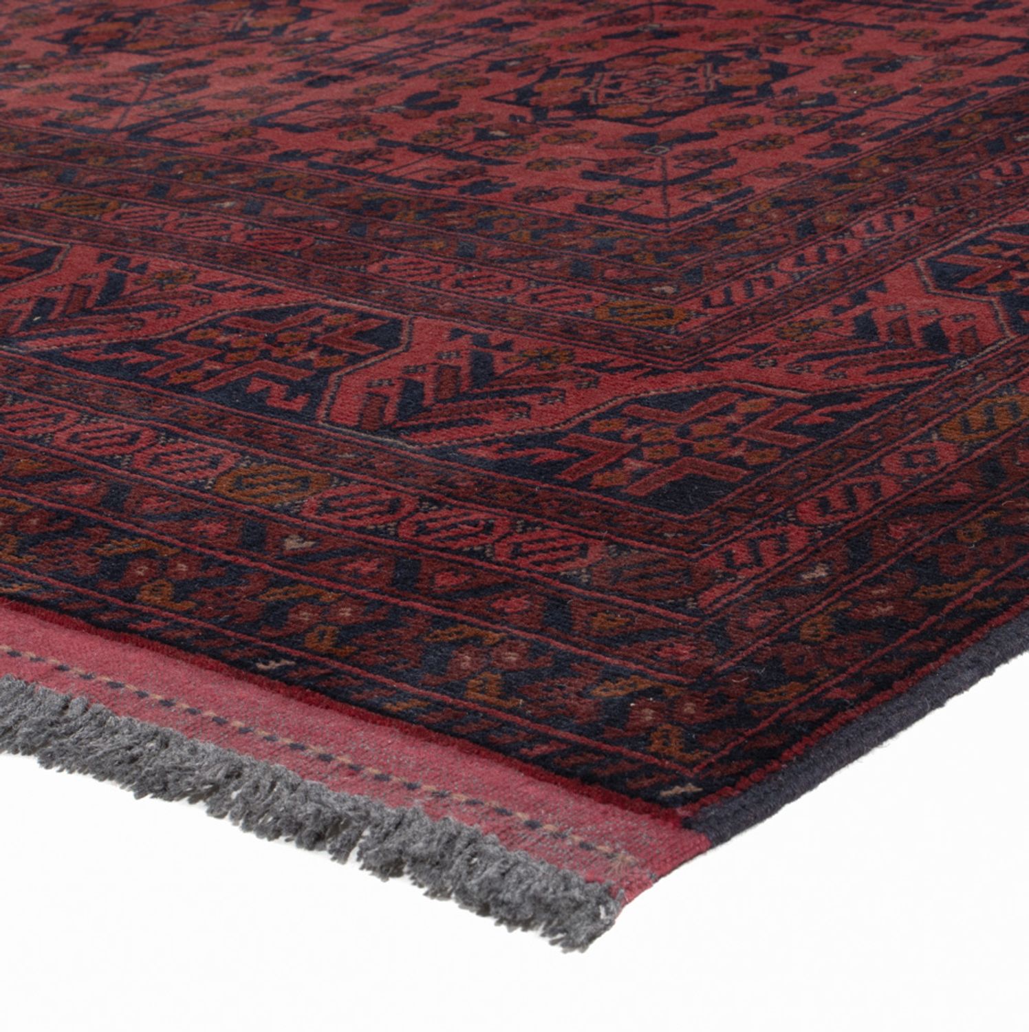 Afghan Rug - Kunduz - 291 x 192 cm - red