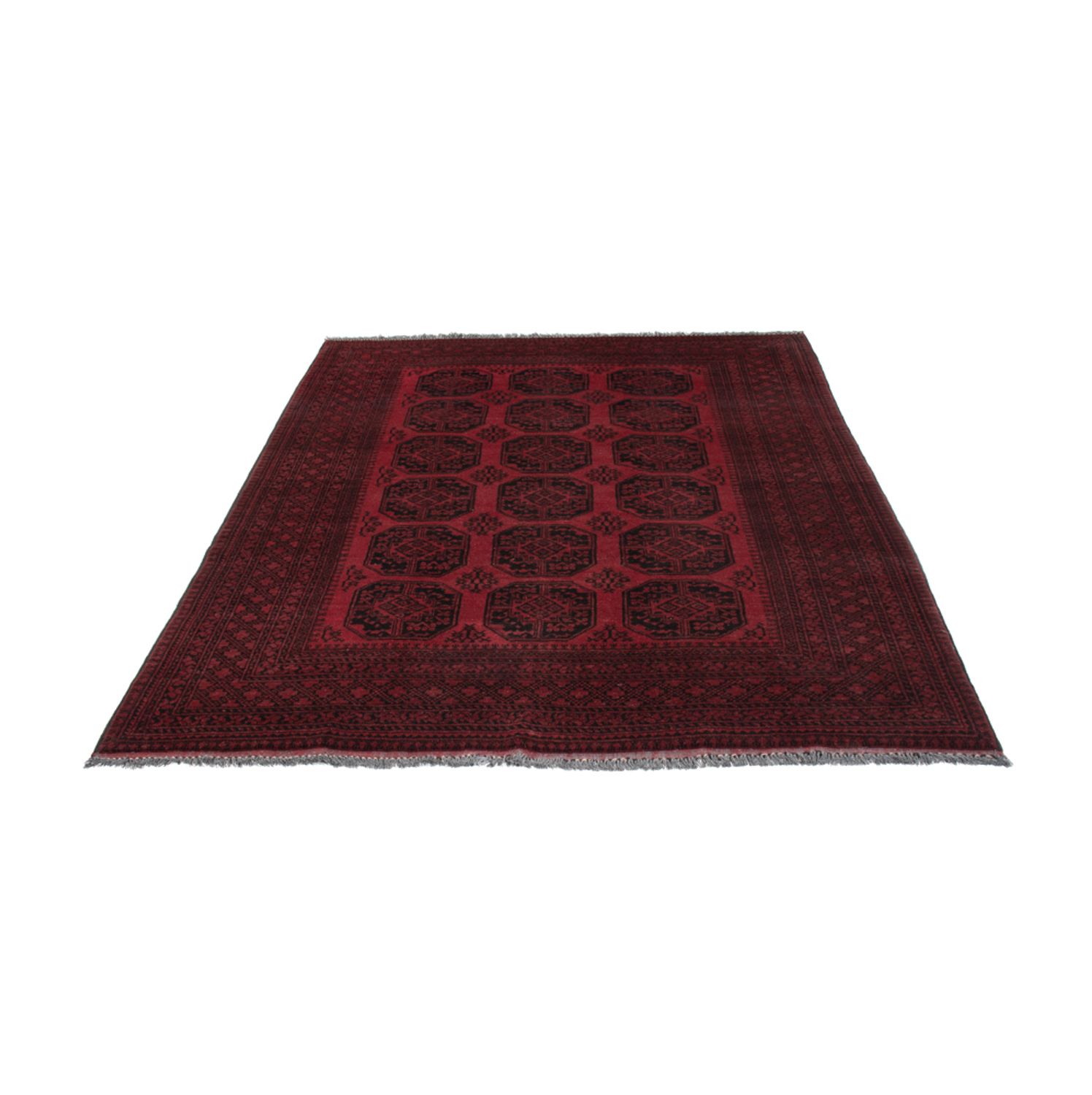 Afghan Rug - Filpa - 290 x 207 cm - red