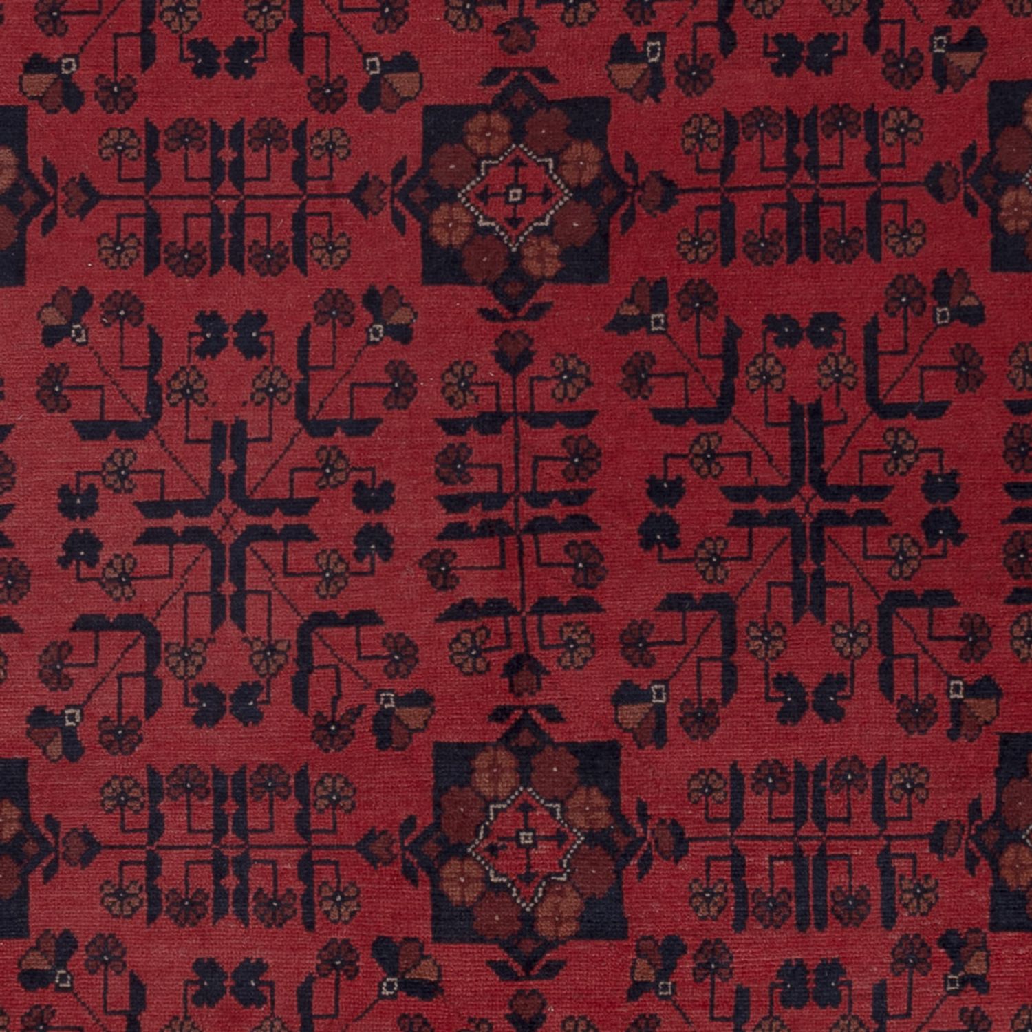 Afghan Rug - Kunduz - 285 x 199 cm - red