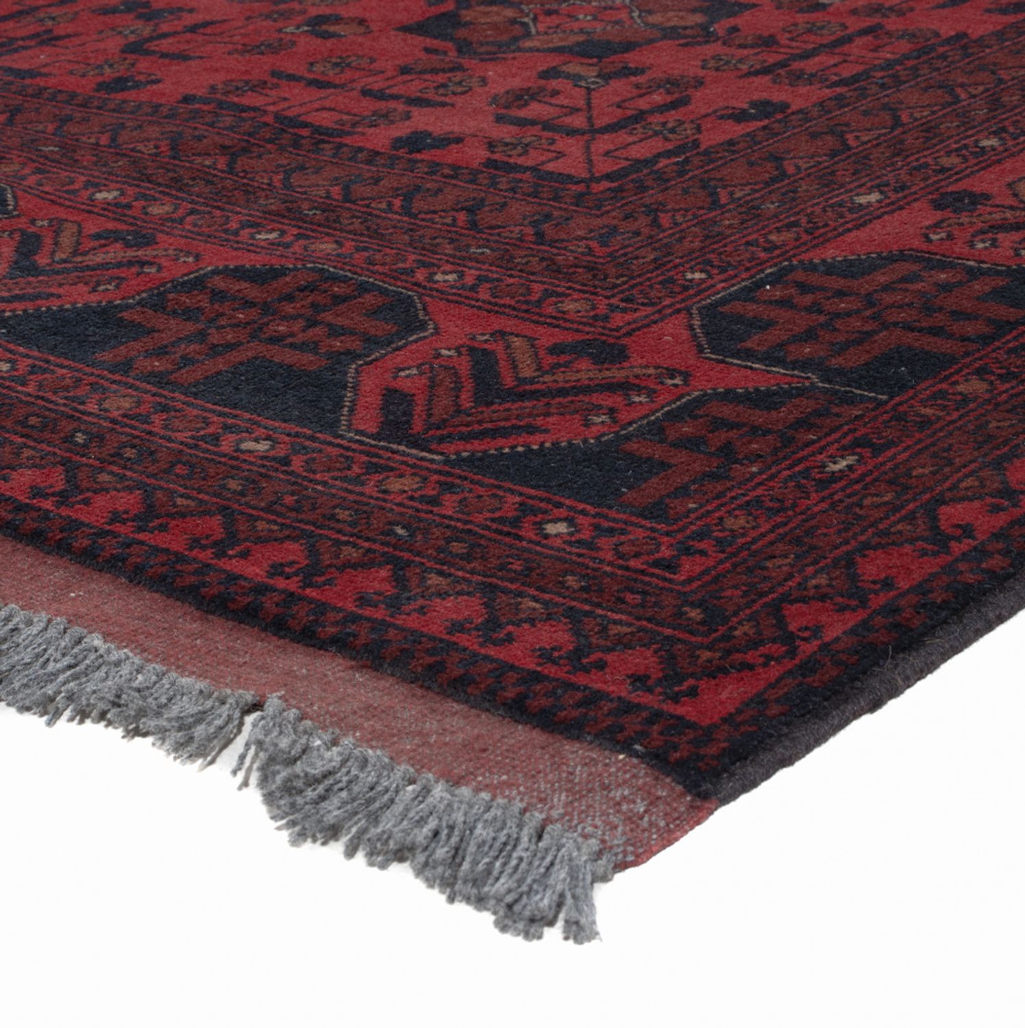 Afghan Rug - Kunduz - 285 x 199 cm - red