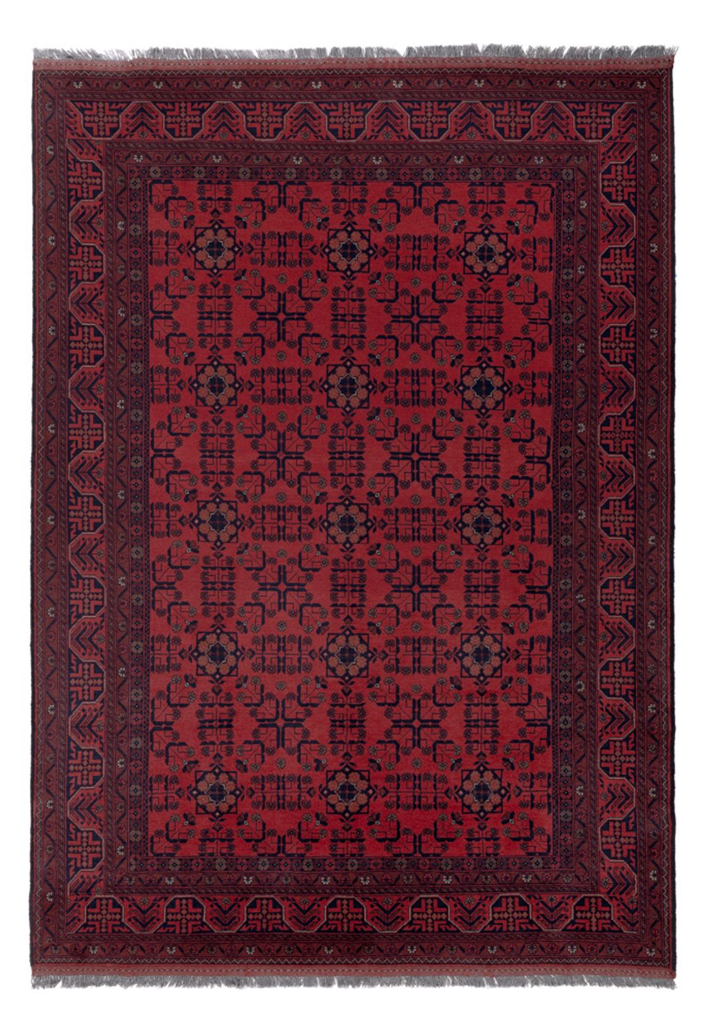 Afghan Rug - Kunduz - 288 x 201 cm - red