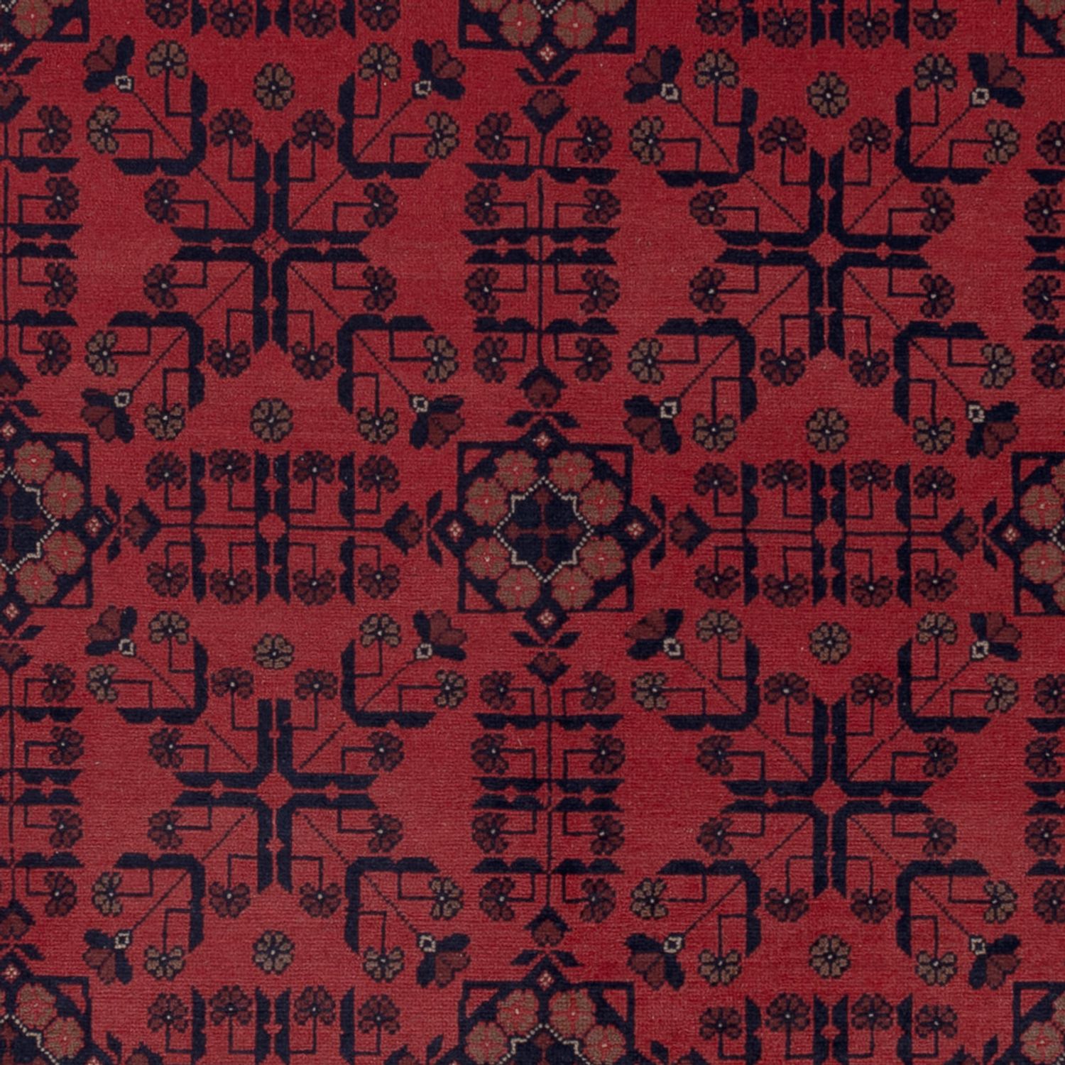 Afghan Rug - Kunduz - 288 x 201 cm - red