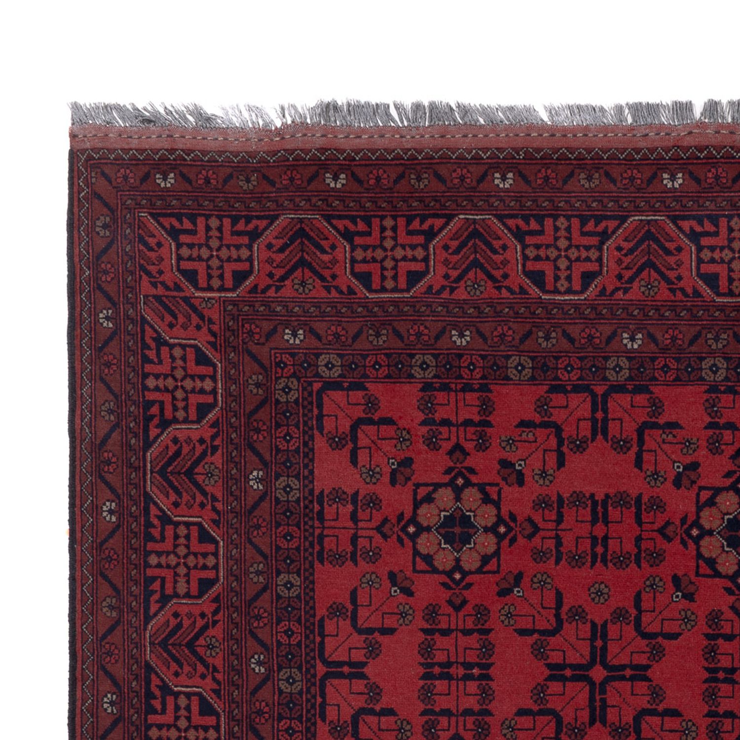 Afghan Rug - Kunduz - 288 x 201 cm - red